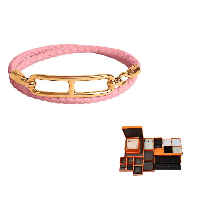 HERMES Позолоченный браслет женский розовый
HERMES Позолоченный браслет женский розовый