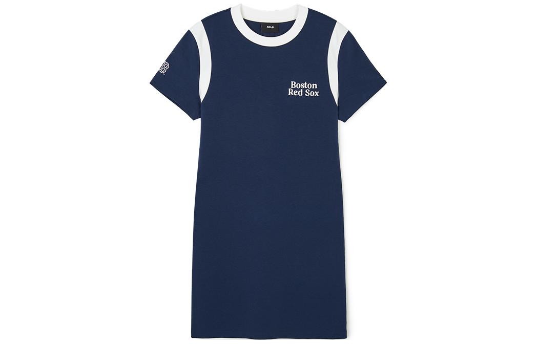 Футболка с коротким рукавом женская темно-синяя MLB
Футболка с коротким рукавом женская темно-синяя MLB