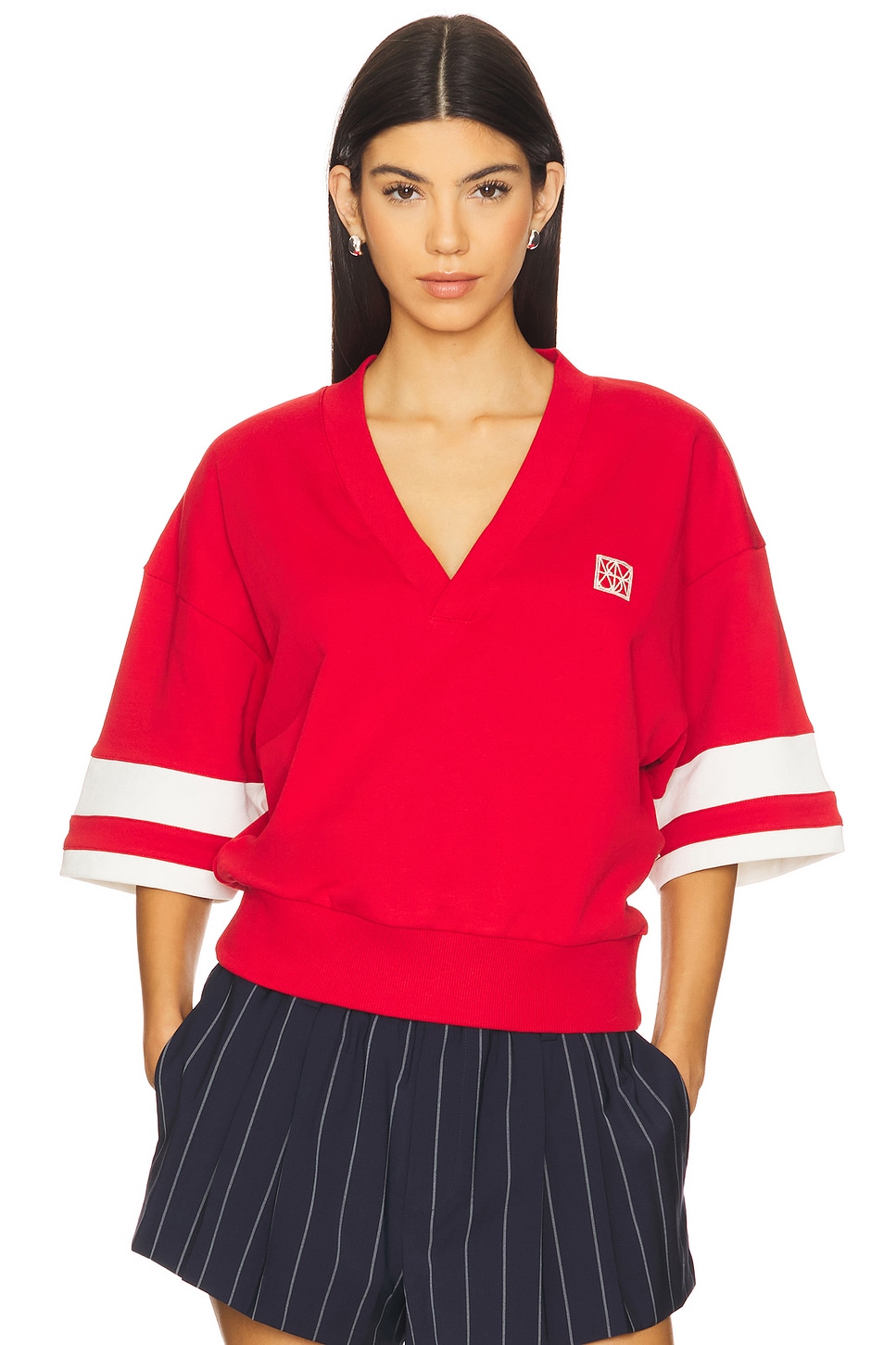 Футболка из французского махрового трикотажа Araminta James, cherry
Футболка из французского махрового трикотажа Araminta James, cherry