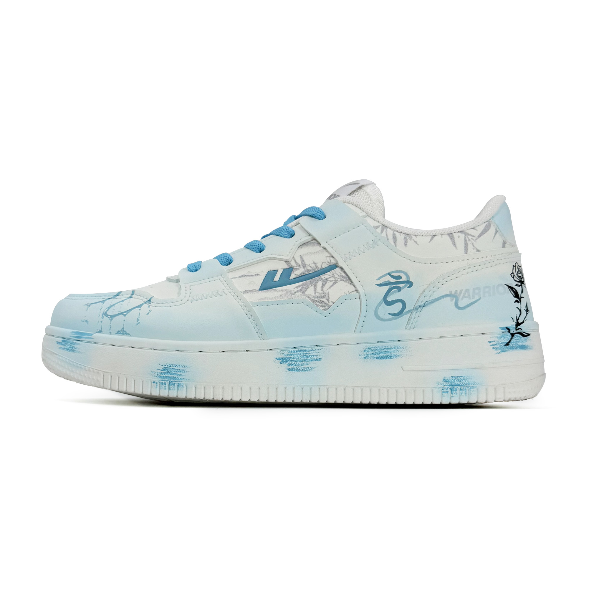 WARRIOR Износостойкие и легкие низкие кроссовки для скейтбординга мужские Blue White
WARRIOR Износостойкие и легкие низкие кроссовки для скейтбординга мужские Blue White