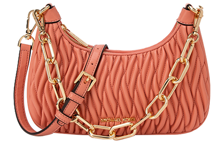Искусственная кожа Сумка через плечо с подмышечной цепью, женская фруктово-розовая MICHAEL KORS
Искусственная кожа Сумка через плечо с подмышечной цепью, женская фруктово-розовая MICHAEL KORS