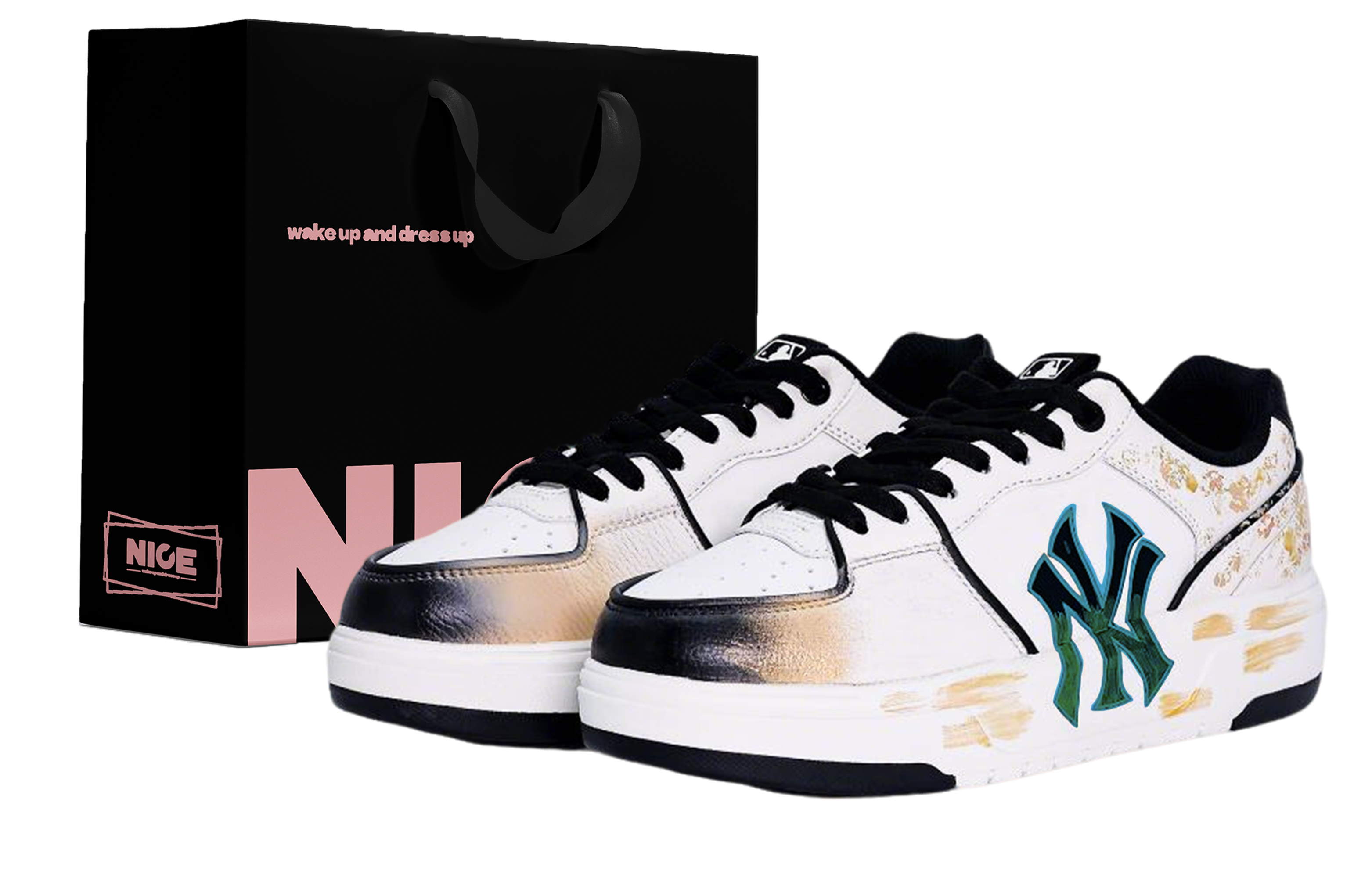 MLB Кроссовки для скейтбординга Unisex Gold с низким верхом, усиленной подошвой и износостойкой конструкцией
MLB Кроссовки для скейтбординга Unisex Gold с низким верхом, усиленной подошвой и износостойкой конструкцией