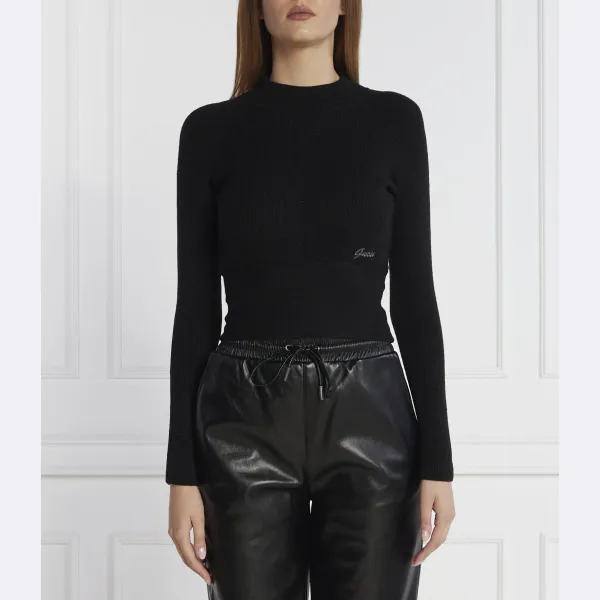 Облегающий свитер с добавлением шерсти Guess, черный
Облегающий свитер с добавлением шерсти Guess, черный