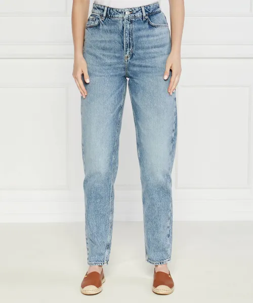 Джинсы c_ruth hr 5.0 Mom fit Boss Orange, синий 
Джинсы c_ruth hr 5.0 Mom fit Boss Orange, синий