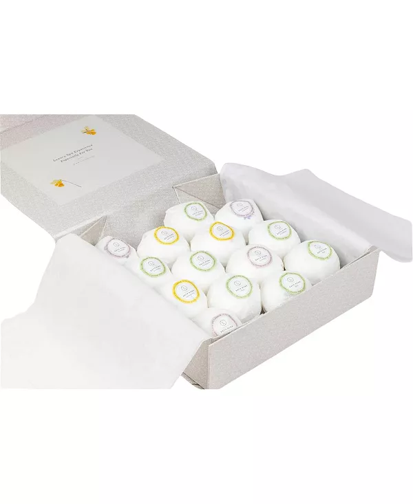 Набор натуральных бомбочек для ванн, 14 предметов Lizush, white
Набор натуральных бомбочек для ванн, 14 предметов Lizush, white