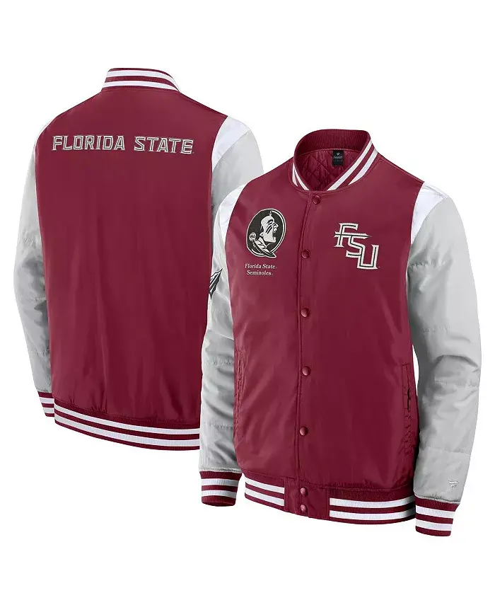 Мужская куртка Garnet Florida State Seminoles Elements Elite на молнии Fanatics
Мужская куртка Garnet Florida State Seminoles Elements Elite на молнии Fanatics