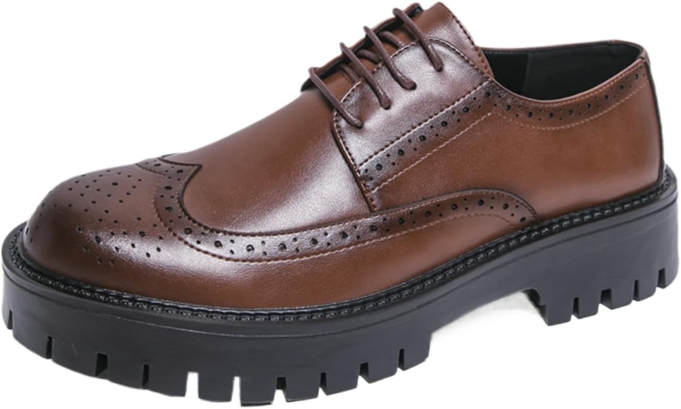 Мужские оксфорды дерби из лакированной кожи с круглым носком Tixewsjh, коричневый
Мужские оксфорды дерби из лакированной кожи с круглым носком Tixewsjh, коричневый