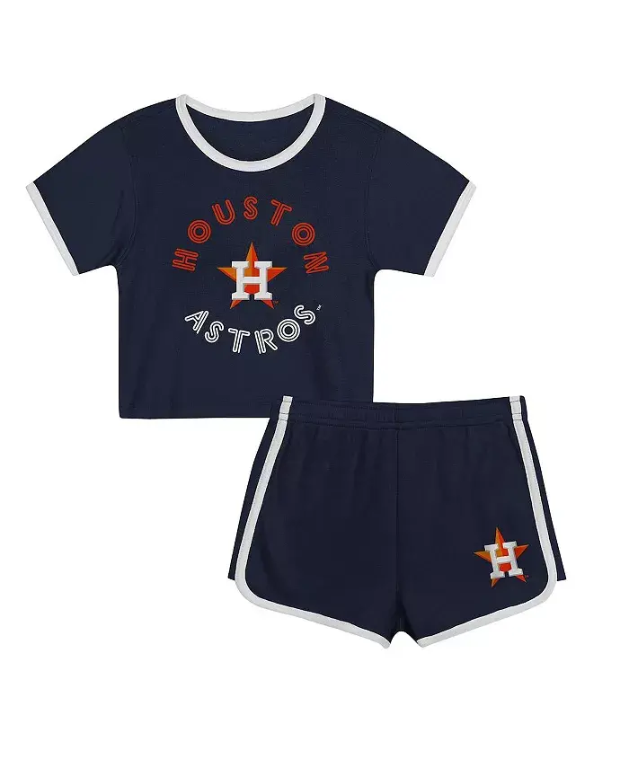 Детский комплект из 2 предметов: футболка и шорты Houston Astros Double Run, цвет темно-синий Outerstuff
Детский комплект из 2 предметов: футболка и шорты Houston Astros Double Run, цвет темно-синий Outerstuff