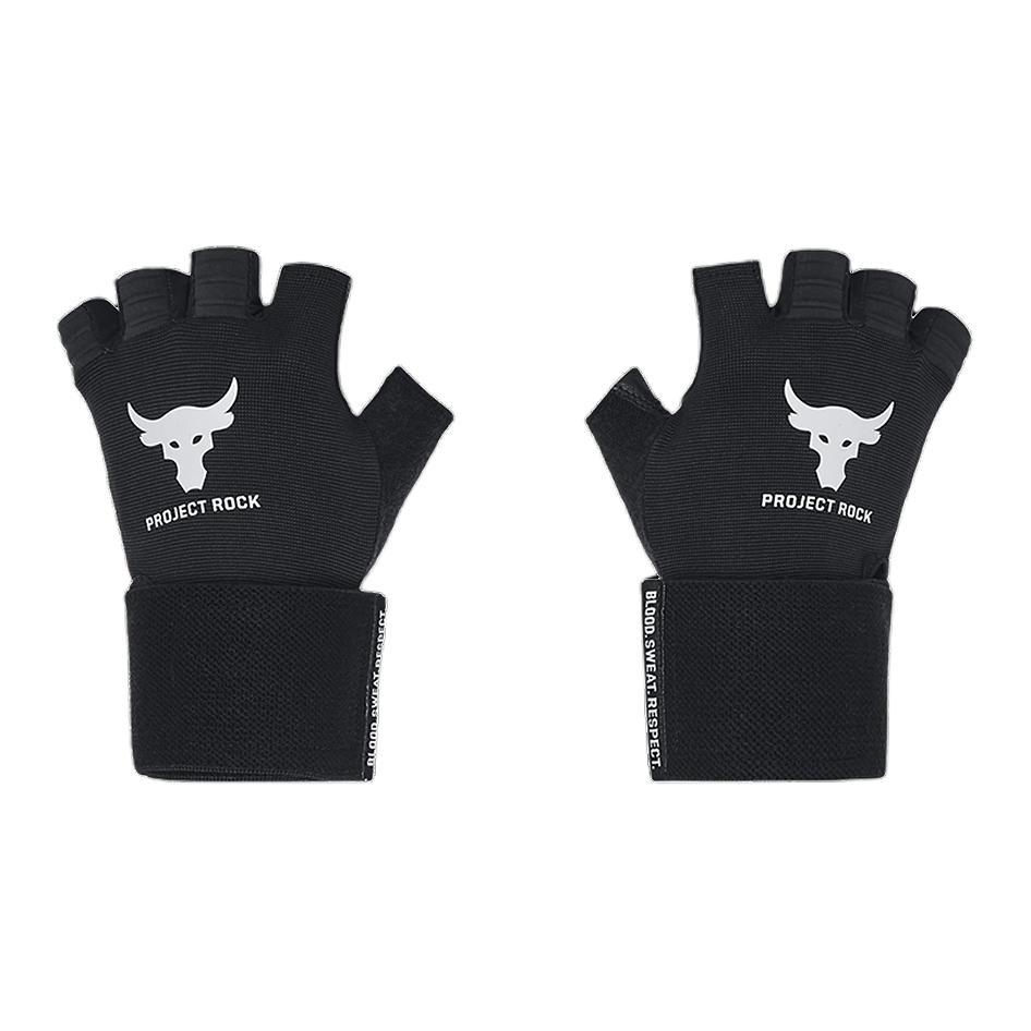 Мужские черные спортивные перчатки из полиэстера Under Armour 
Мужские черные спортивные перчатки из полиэстера Under Armour