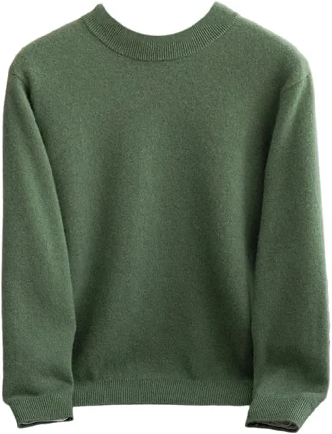 Свитер с длинными рукавами для мужчин, однотонный, теплый и мягкий
Свитер с длинными рукавами для мужчин, однотонный, теплый и мягкий