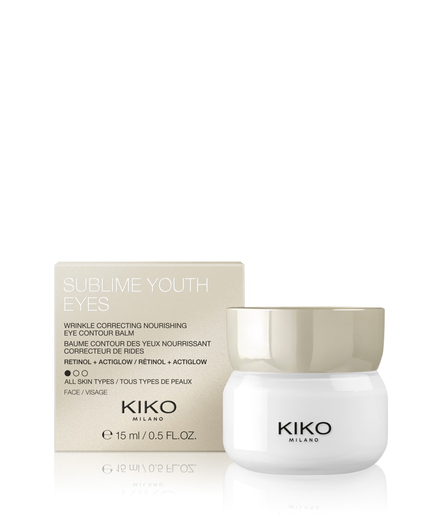 Крем для глаз KIKO Milano Sublime Youth Eyes, 15 ml
Крем для глаз KIKO Milano Sublime Youth Eyes, 15 ml