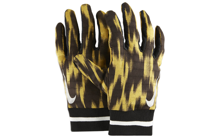 Nike Мужские полиэстеровые перчатки, желтые, черные, белые
Nike Мужские полиэстеровые перчатки, желтые, черные, белые