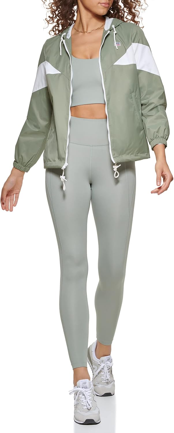 Женская нейлоновая ветровка Levi's с цветными блоками, Sea Green
Женская нейлоновая ветровка Levi's с цветными блоками, Sea Green