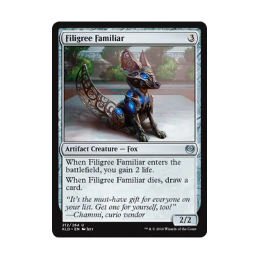 CCG Филигранный знакомый (U), MTG - Kaladesh
CCG Филигранный знакомый (U), MTG - Kaladesh