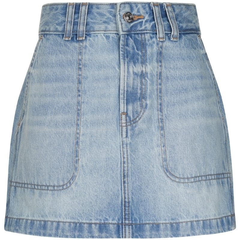 Calvin Klein Джинсовая короткая юбка женская светло-голубая
Calvin Klein Джинсовая короткая юбка женская светло-голубая
