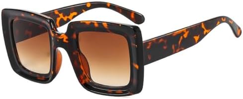 Модные солнцезащитные очки 2027 года для женщин: квадратные, большие, женские и мужские, для активного отдыха, велоспорта, защита от ультрафиолета UV400 MTZJH, Leopard-brown
Модные солнцезащитные очки 2027 года для женщин: квадратные, большие, женские и мужские, для активного отдыха, велоспорта, защита от ультрафиолета UV400 MTZJH, Leopard-brown