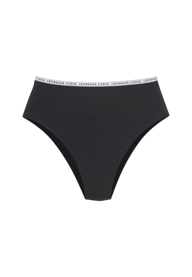 Плавки бикини с высокой талией Cody Copenhagen Studios, черный 
Плавки бикини с высокой талией Cody Copenhagen Studios, черный