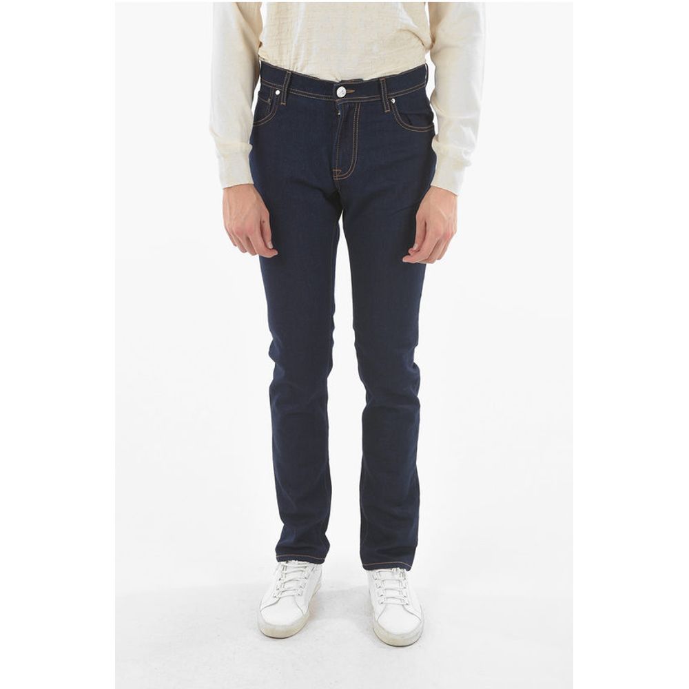 Джинсы облегающего кроя с 5 карманами и видимыми швами Corneliani, Blue
Джинсы облегающего кроя с 5 карманами и видимыми швами Corneliani, Blue