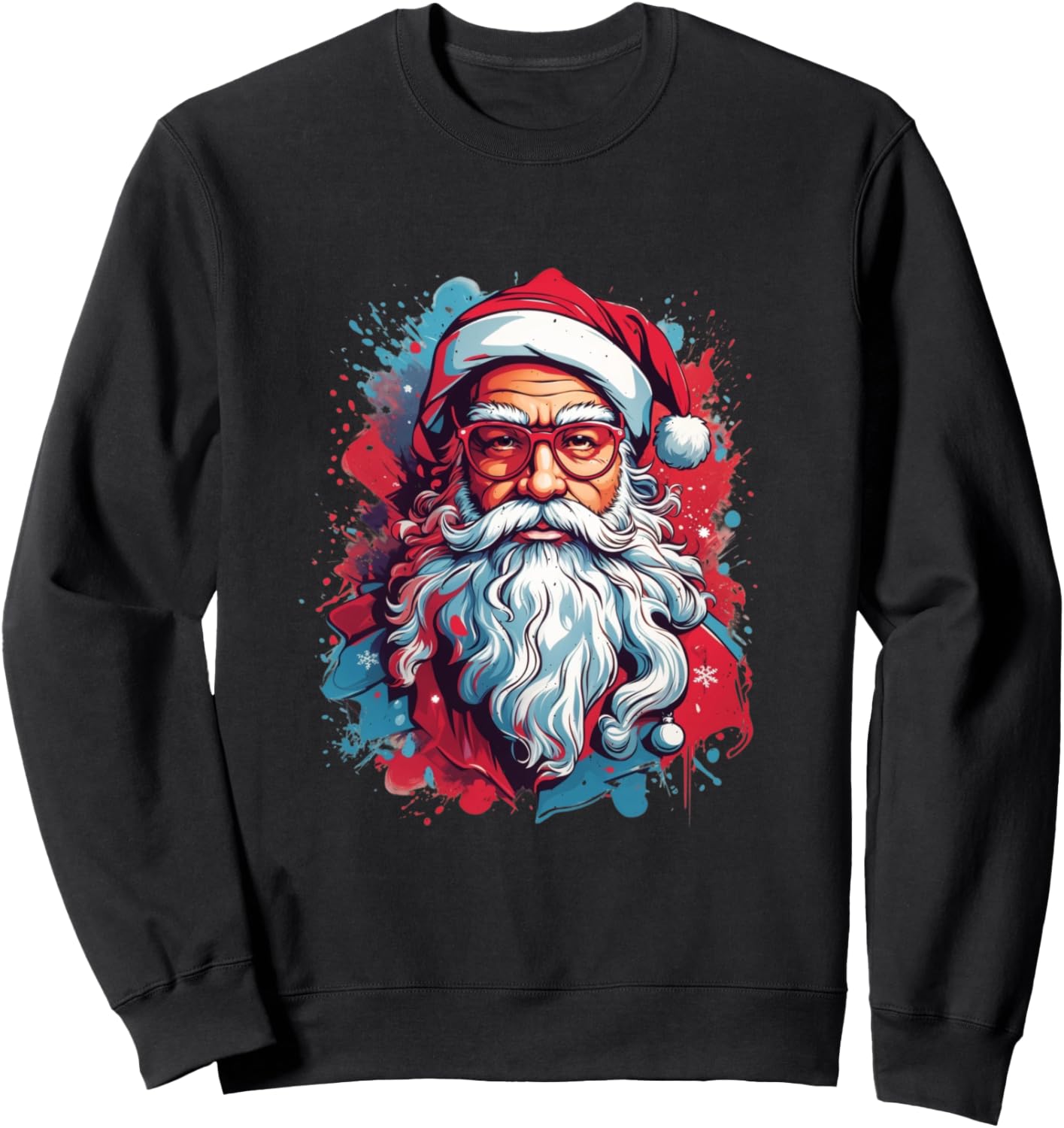 Стильная толстовка с изображением Санты, солнцезащитных очков и бороды Enjoy Christmas To The Fullest, черный
Стильная толстовка с изображением Санты, солнцезащитных очков и бороды Enjoy Christmas To The Fullest, черный