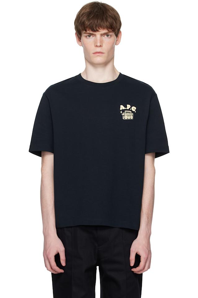 Диско футболка A.P.C., синий
Диско футболка A.P.C., синий