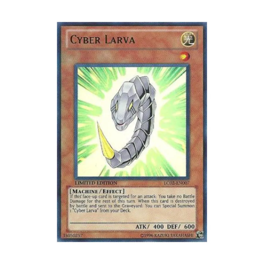 CCG Киберличинка (очень редкая), Yu-Gi-Oh - Legendary Collection 2 - Singles
CCG Киберличинка (очень редкая), Yu-Gi-Oh - Legendary Collection 2 - Singles