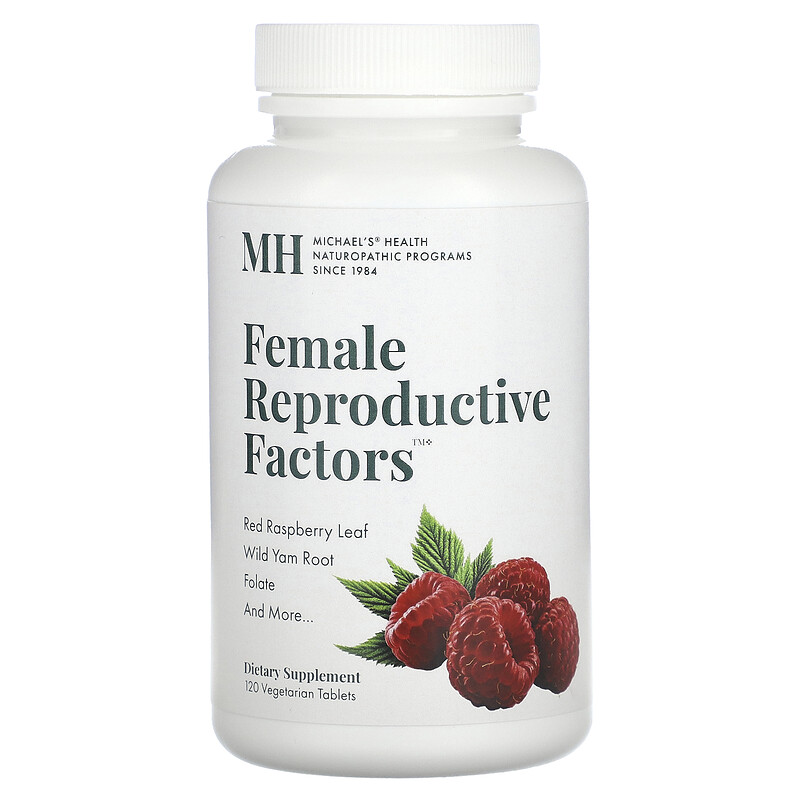 Michael's Naturopathic, Women's Reproductive Factors, 120 вегетарианских таблеток
Michael's Naturopathic, Women's Reproductive Factors, 120 вегетарианских таблеток