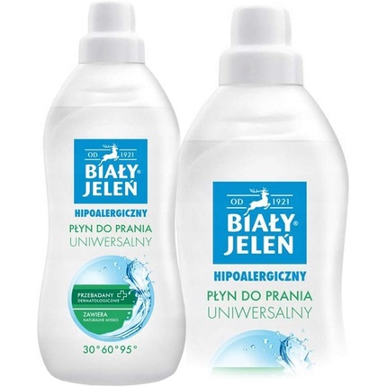 Гипоаллергенная жидкость для стирки цветных/белых тканей 1000 мл Bialy Jelen
Гипоаллергенная жидкость для стирки цветных/белых тканей 1000 мл Bialy Jelen
