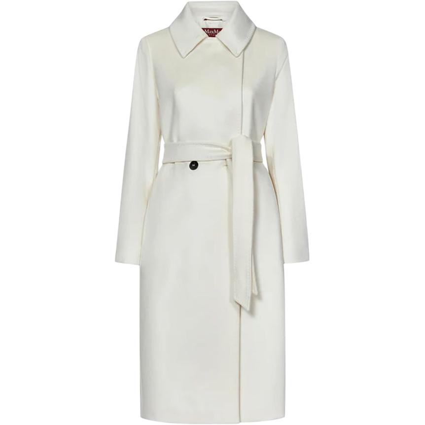 Макс Мара Studio Bcollag двубортное пальто с поясом MaxMara, белый
Макс Мара Studio Bcollag двубортное пальто с поясом MaxMara, белый