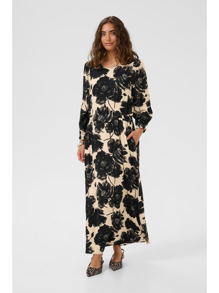 CULTURE Платье Curachel свободного кроя, черно-белый с цветочным принтом
CULTURE Платье Curachel свободного кроя, черно-белый с цветочным принтом