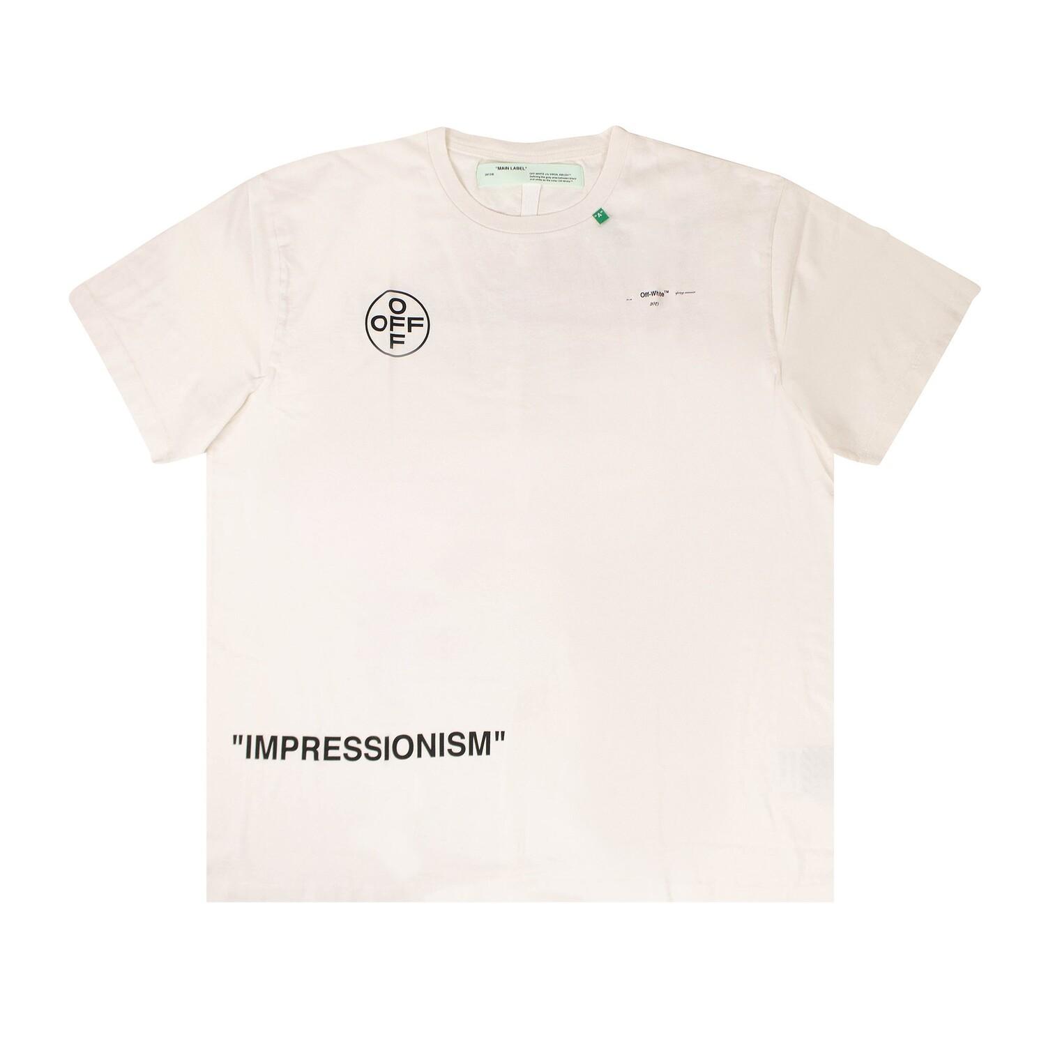 Off-White Футболка с трафаретным логотипом Белая
Off-White Футболка с трафаретным логотипом Белая
