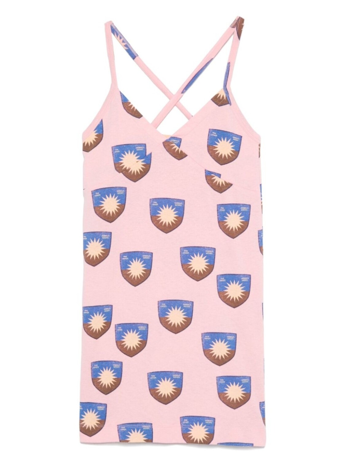 The Animals Observatory платье с графичным принтом, розовый
The Animals Observatory платье с графичным принтом, розовый