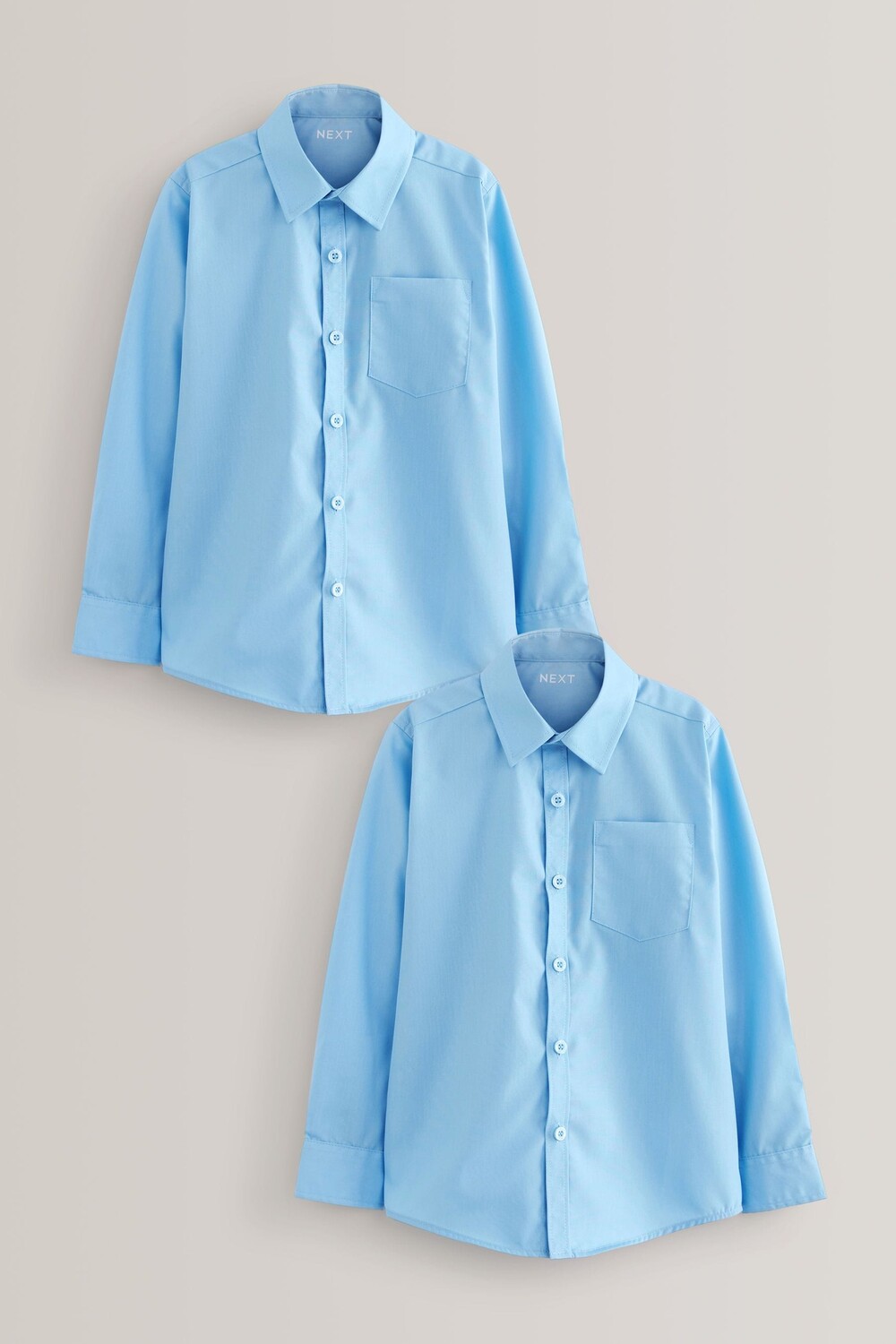 2 школьные рубашки с длинными рукавами Next, синий
2 школьные рубашки с длинными рукавами Next, синий