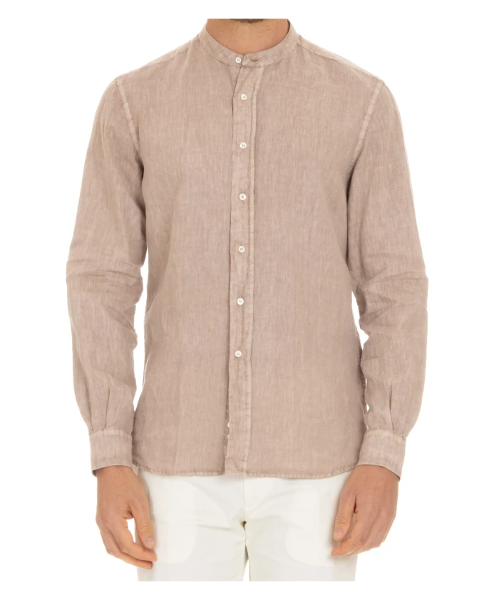 Пудровые рубашки с видимой планкой на пуговицах Aspesi, розовый
Пудровые рубашки с видимой планкой на пуговицах Aspesi, розовый