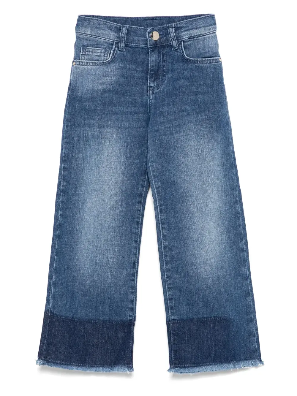 Джинсы с необработанным краем Liu Jo Kids, синий
Джинсы с необработанным краем Liu Jo Kids, синий