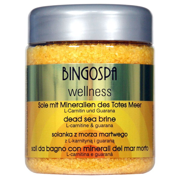 Минеральная соляная кислота Мертвого моря с L-карнитином и гуараной, 550 г Bingospa
Минеральная соляная кислота Мертвого моря с L-карнитином и гуараной, 550 г Bingospa