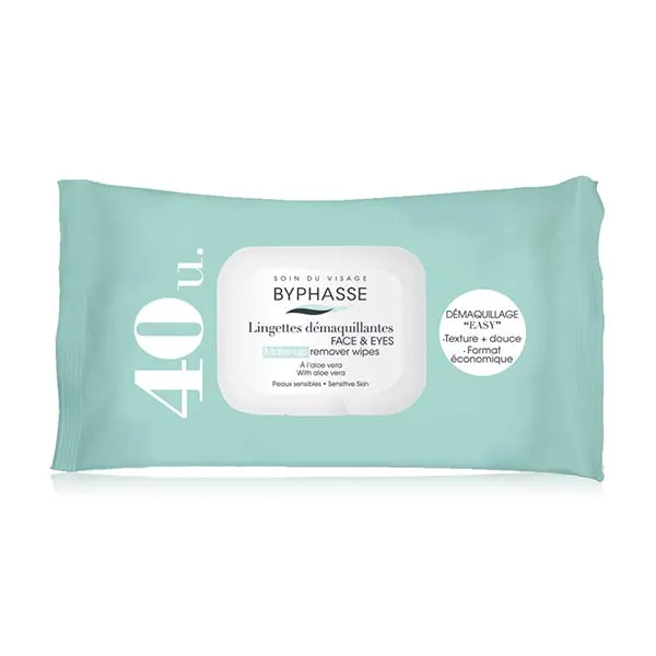 Салфетки для снятия макияжа для чувствительной кожи Lingettes Démaquillantes Byphasse, 40 UD
Салфетки для снятия макияжа для чувствительной кожи Lingettes Démaquillantes Byphasse, 40 UD