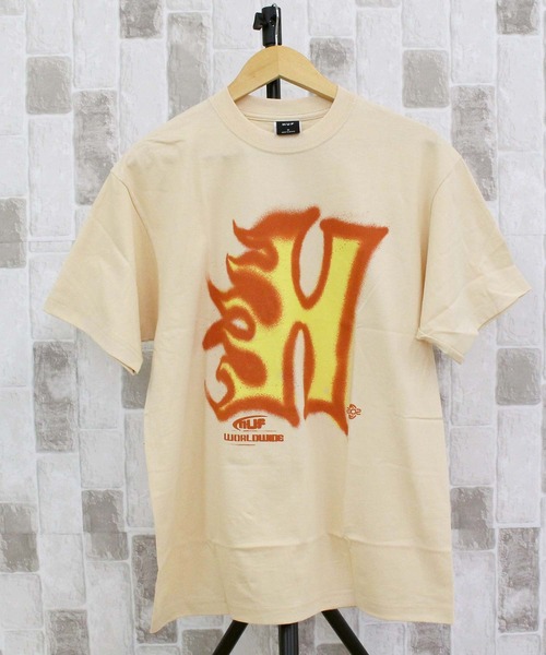 Футболка с коротким рукавом, Heat Wave HUF, бежевый
Футболка с коротким рукавом, Heat Wave HUF, бежевый