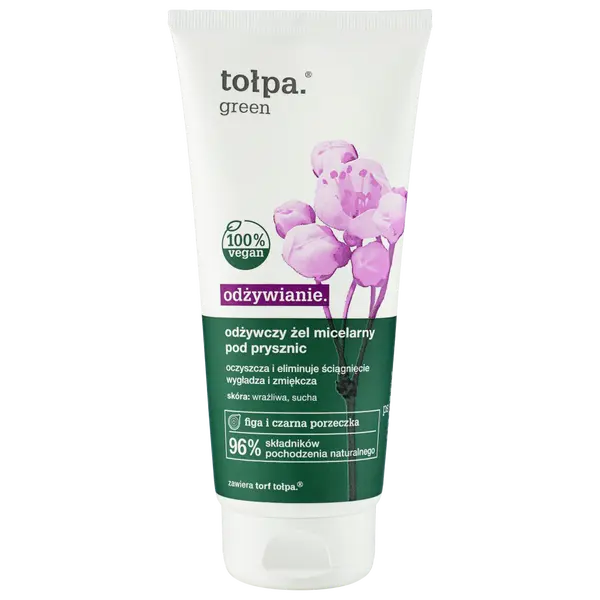 Питательный мицеллярный гель для душа, 200 мл Tołpa Green odżywianie
Питательный мицеллярный гель для душа, 200 мл Tołpa Green odżywianie