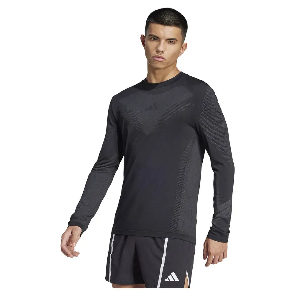 Лонгслив adidas Seamless, черный
Лонгслив adidas Seamless, черный