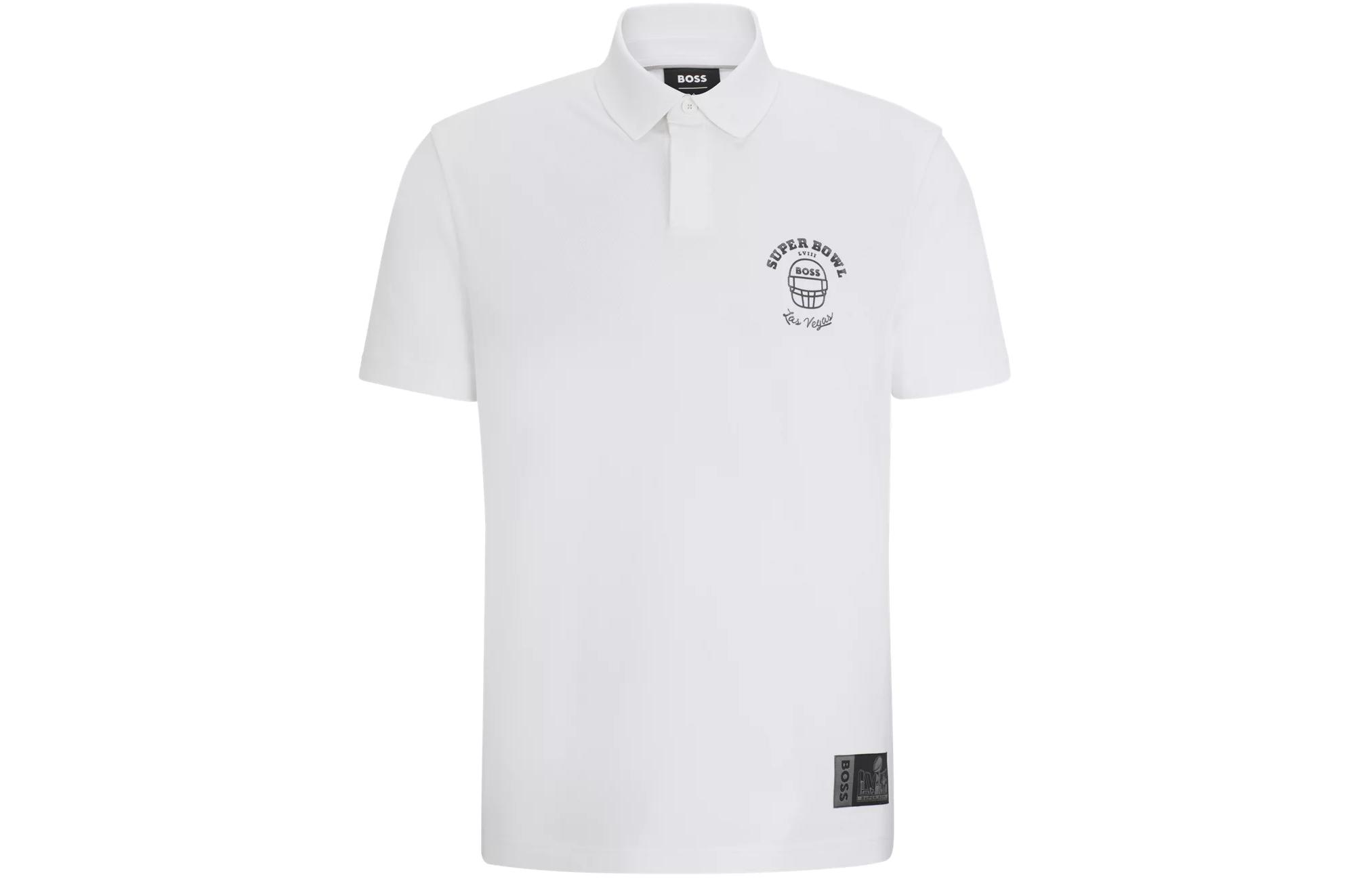 HUGO BOSS Футболка поло NFL Collaboration с металлическим принтом мужская white
HUGO BOSS Футболка поло NFL Collaboration с металлическим принтом мужская white