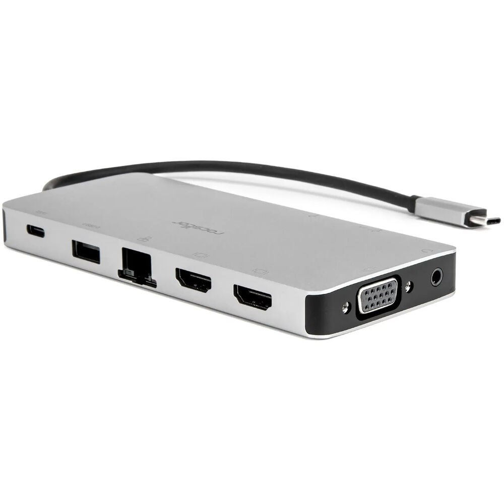 Док-станция Rocstor USB-C 12-in-1 Multi-Port Adapter (Space Gray) Y10P035-S1
Док-станция Rocstor USB-C 12-in-1 Multi-Port Adapter (Space Gray) Y10P035-S1