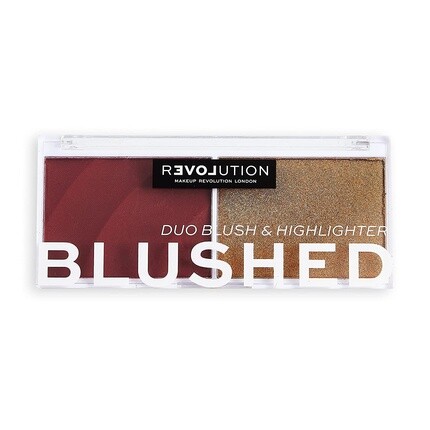 Revolution Relove Blushed Duo румяна и хайлайтер в оттенке Wishful Makeup Revolution
Revolution Relove Blushed Duo румяна и хайлайтер в оттенке Wishful Makeup Revolution