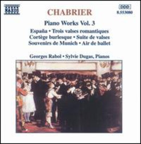 CD диск Chabrier: Piano Works-Vol. 3
CD диск Chabrier: Piano Works-Vol. 3