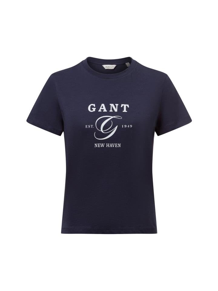 Футболка Gant, морской 
Футболка Gant, морской