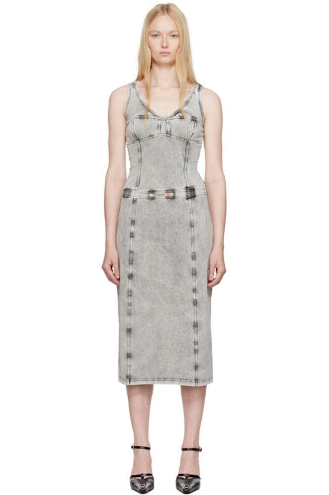 Серое платье-миди D-Inny Diesel
Серое платье-миди D-Inny Diesel