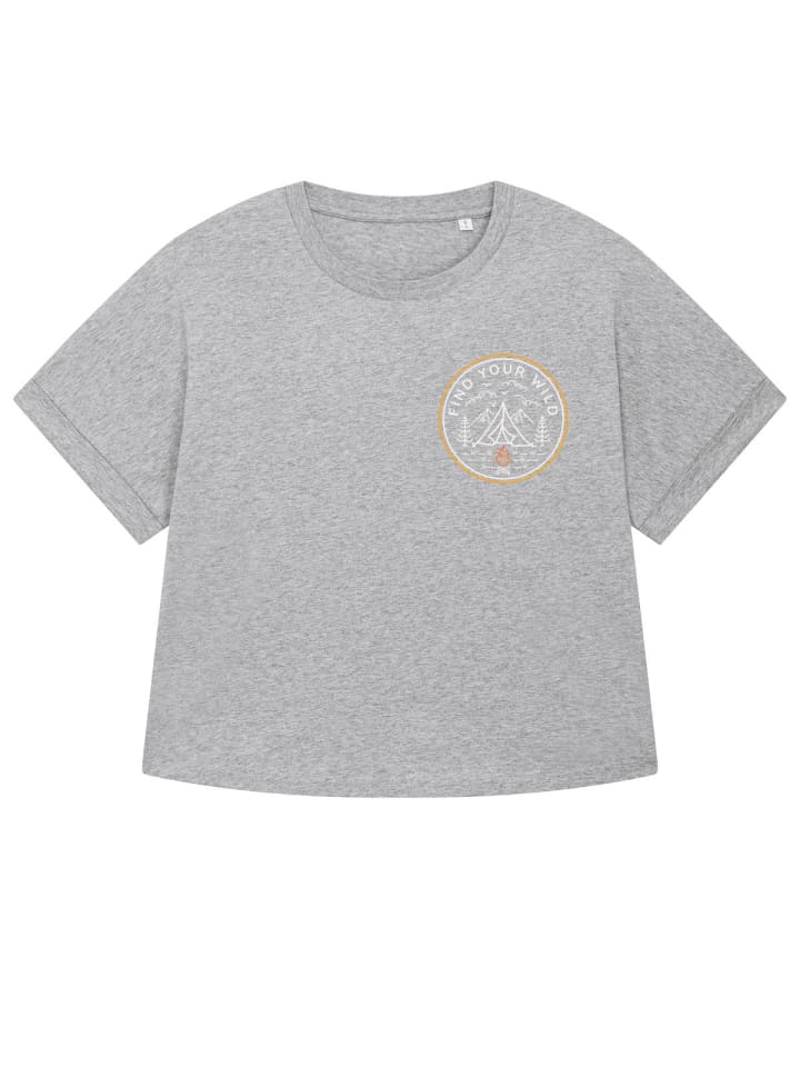Футболка Найди свою дикую природу в сером цвете wat Apparel
Футболка Найди свою дикую природу в сером цвете wat Apparel