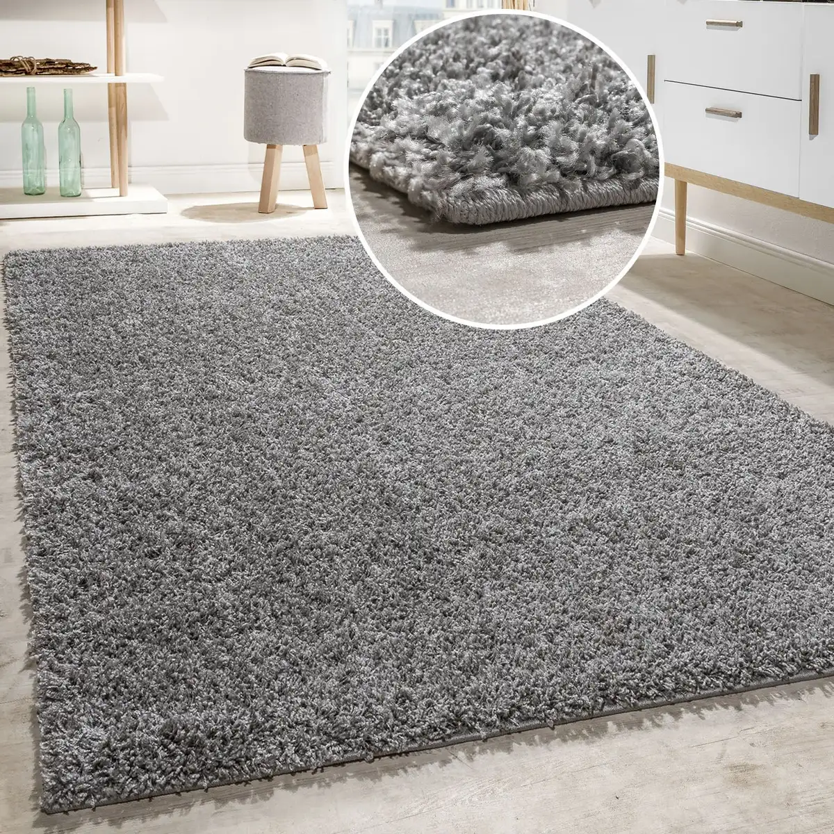 Ковер Paco Home "Twister 500", прямоугольный, однотонный, с высоким ворсом, с большим количеством нитей 60х100 см, серый
Ковер Paco Home "Twister 500", прямоугольный, однотонный, с высоким ворсом, с большим количеством нитей 60х100 см, серый