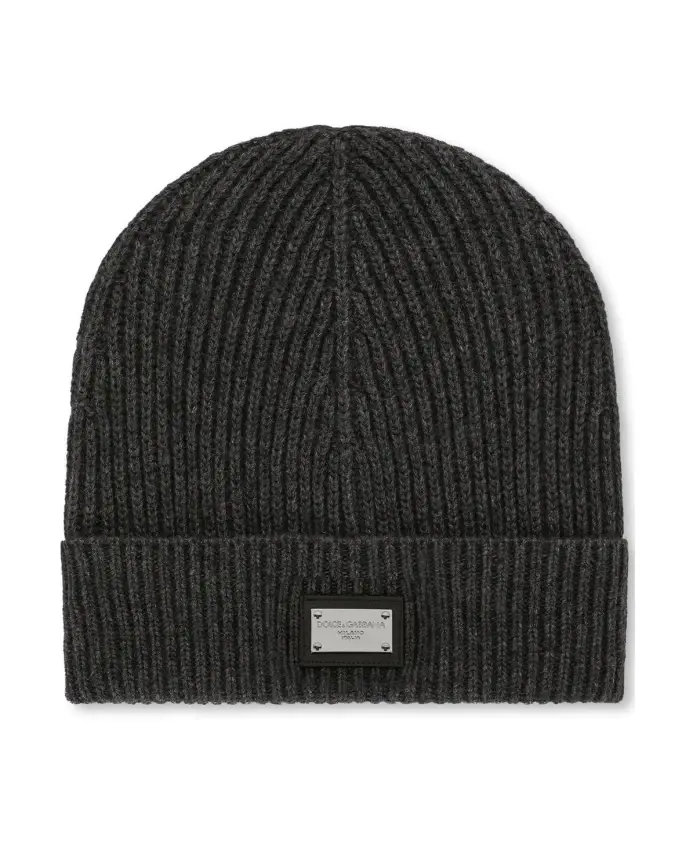 Вязаная шапка с нашивкой логотипом Dolce & Gabbana, серый
Вязаная шапка с нашивкой логотипом Dolce & Gabbana, серый