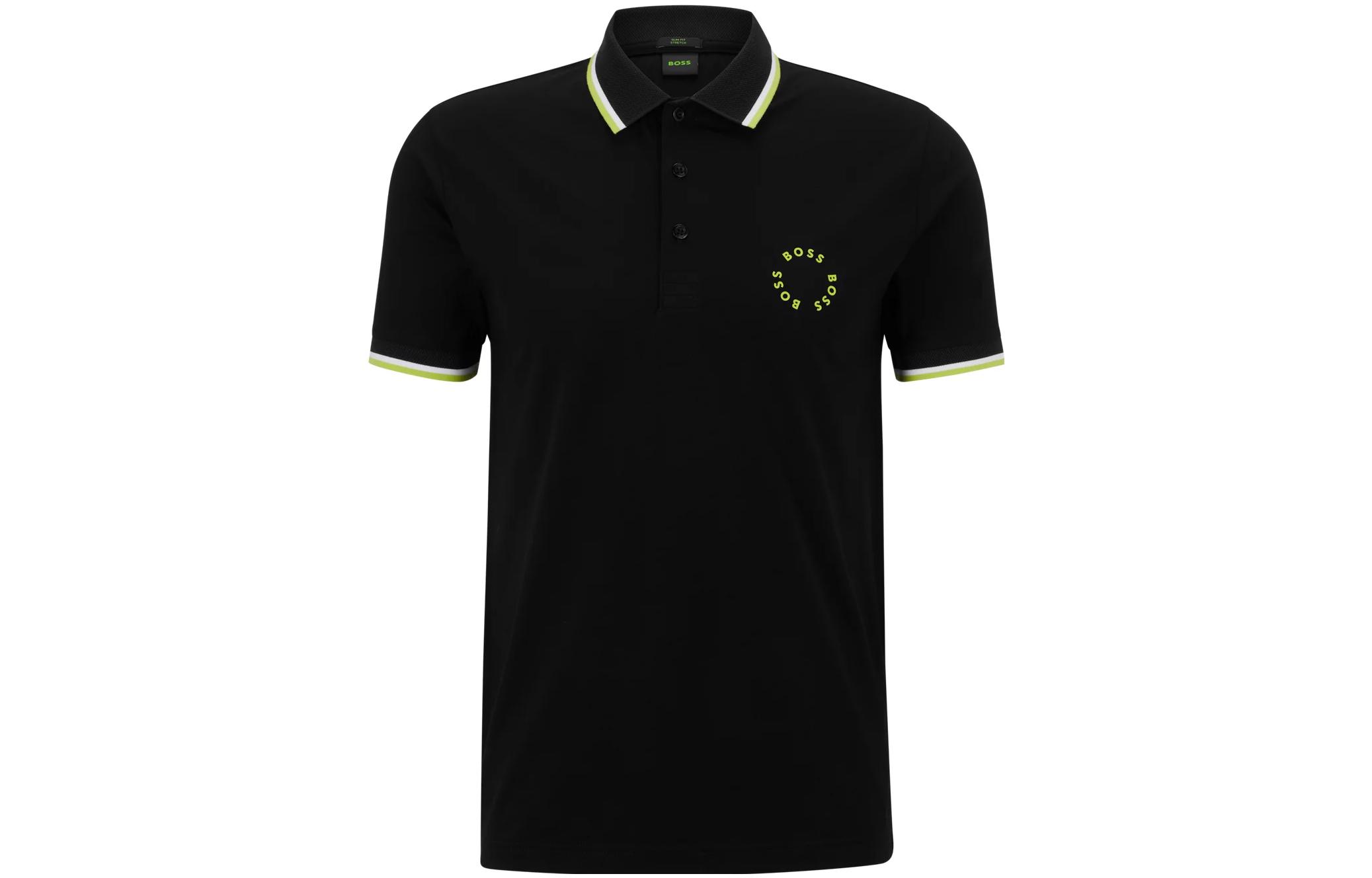 Футболка поло мужская черная HUGO BOSS
Футболка поло мужская черная HUGO BOSS