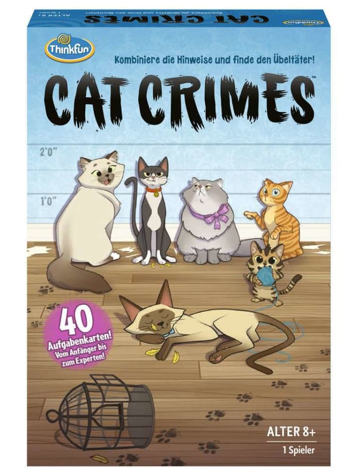 Thinkfun Concentration Game Cat Crimes in Colorful
Thinkfun Concentration Game Cat Crimes in Colorful